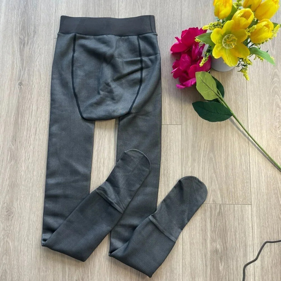 300G LARGE Fleece  Lined Tights, Faux Fake Translucent Fleece Lined leggings - - Picture 9 of 12